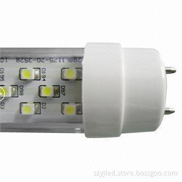 1,200mm T8 LED Tubes with 18W Power, 1710lm, 2,700 to 6,500K and 85 to 265V AC Input Voltage